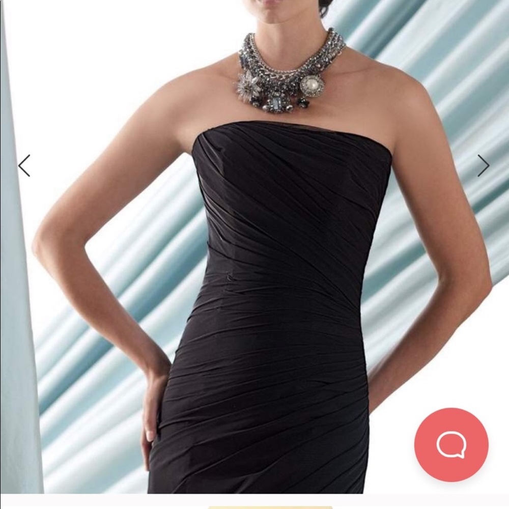 Montage by Mon Cheri Ruched Wedding Evening Gown